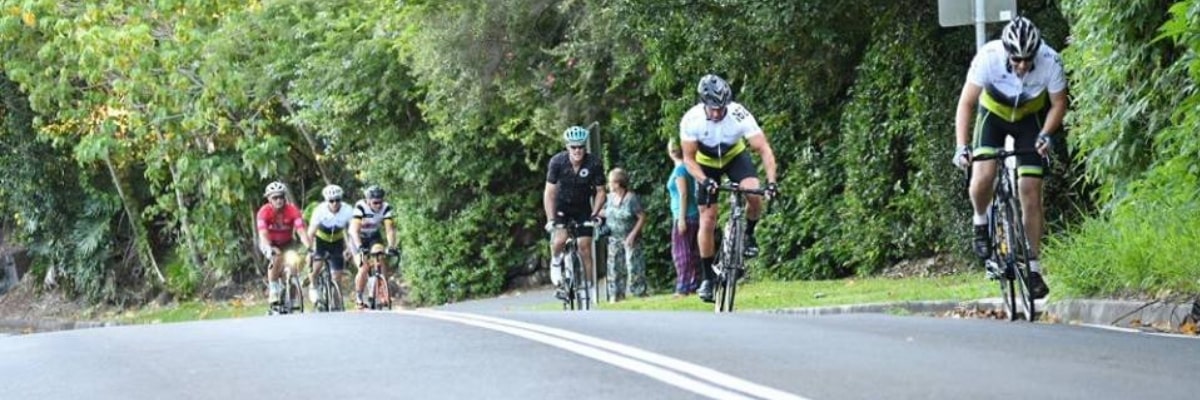riders from the Buderim 9 Challenge Ride