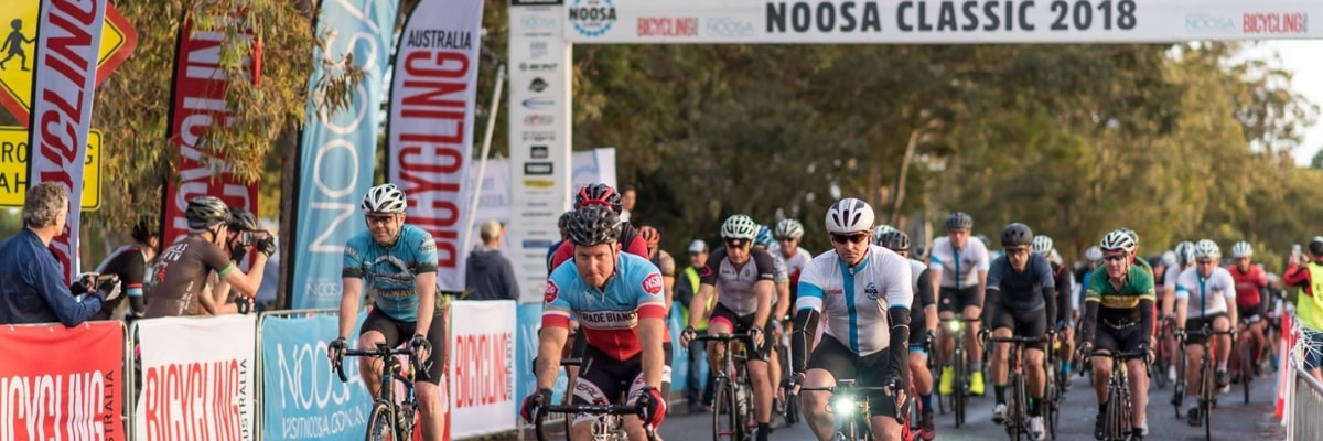 riders at the Noosa Classic