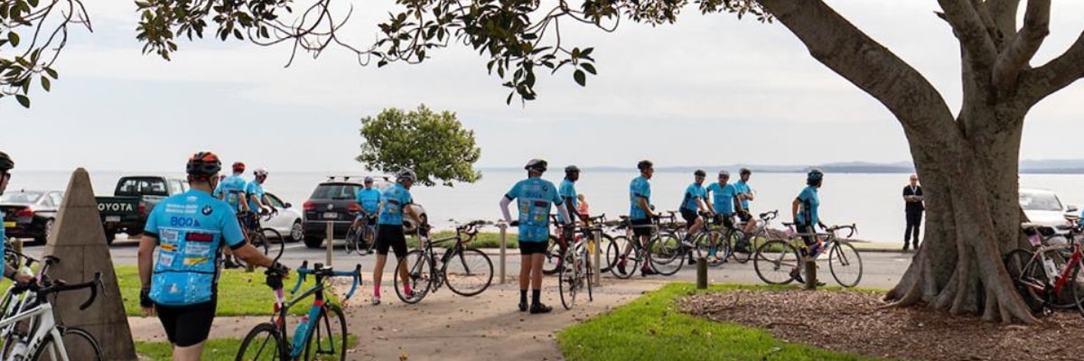 riders in the Ride for Life Challenge