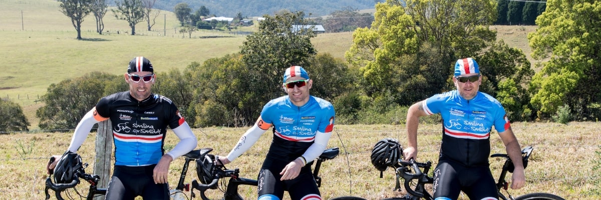 riders from the Adelaide Smiddy Challenge