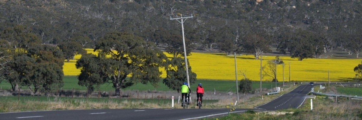 riders on the Arapiles Cycling Event
