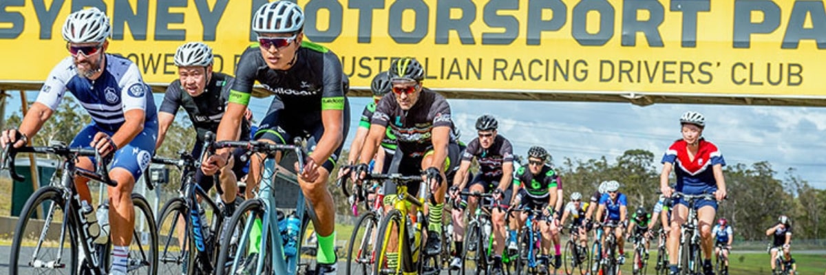 riders from the Endure for a Cure ride