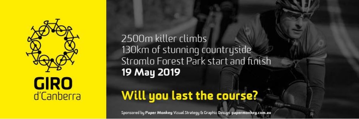 riders from the Giro d'Canberra
