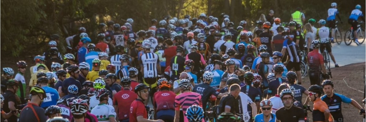 riders from the Kalamunda 100