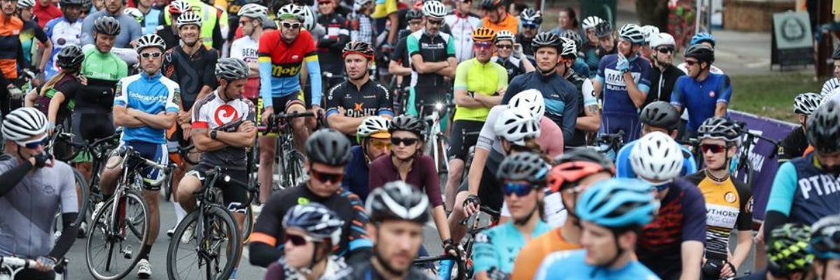 riders from MS National Gran Fondo