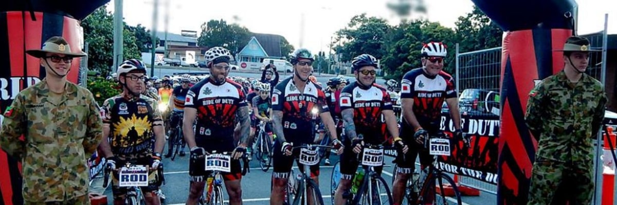 riders from the Ride of Duty