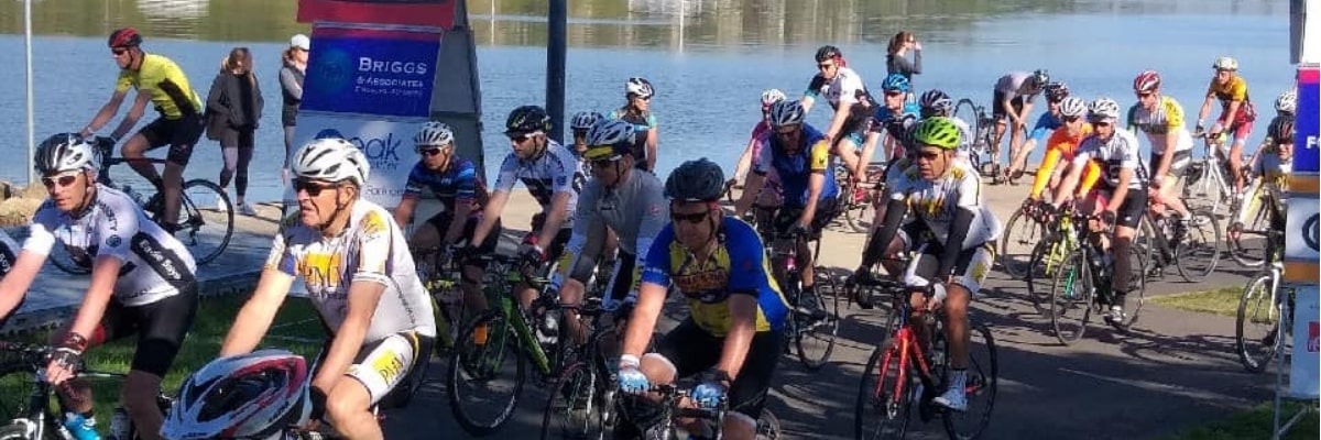 riders at Sally's Ride