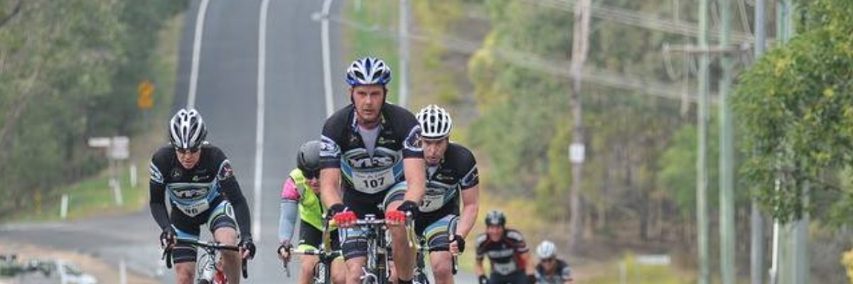 riders from the Tour of Logan