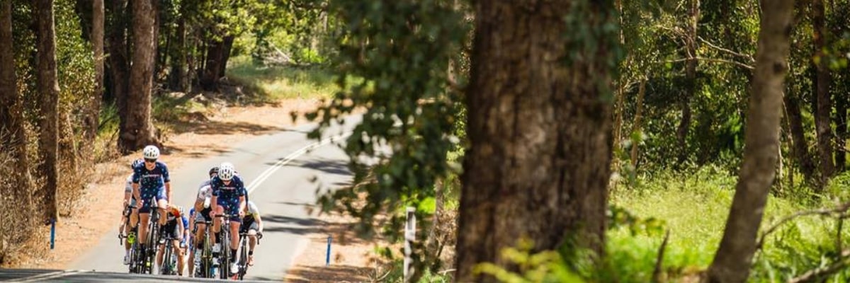 riders from the Tour of Margaret River