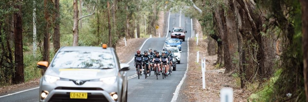 riders from the Bondi 2 Berry Ride