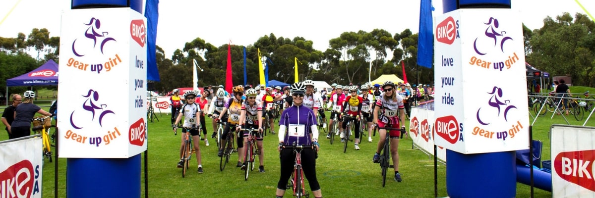 riders from the Gear up Girl Adelaide