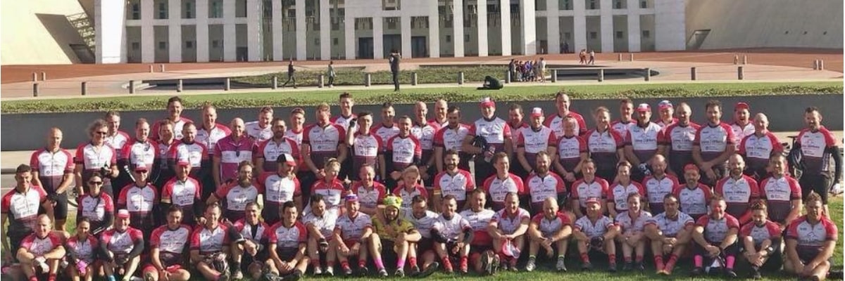 riders from the Sydney 2 CAMberra