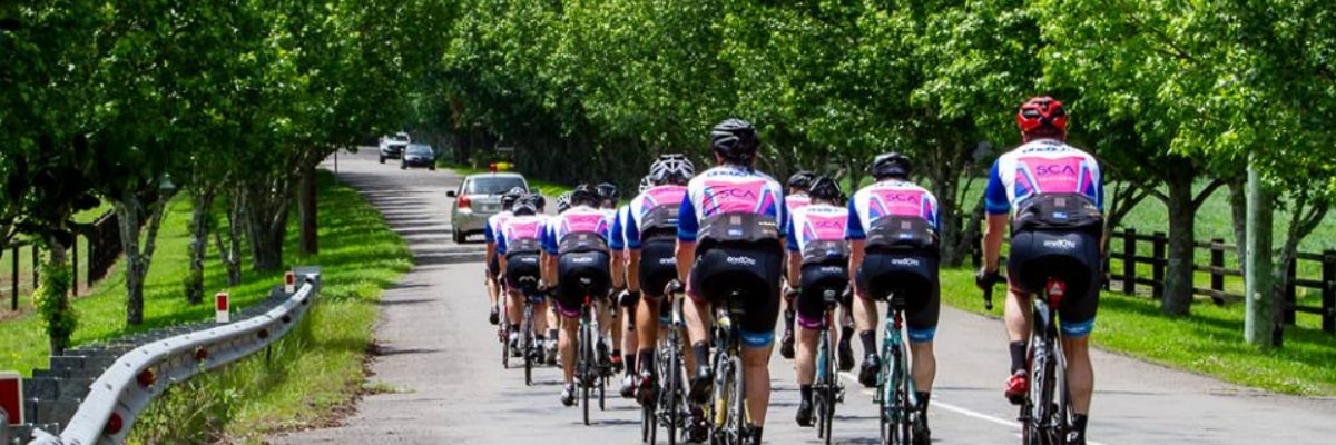 riders from the Sydney to the Hunter Cycling Classic