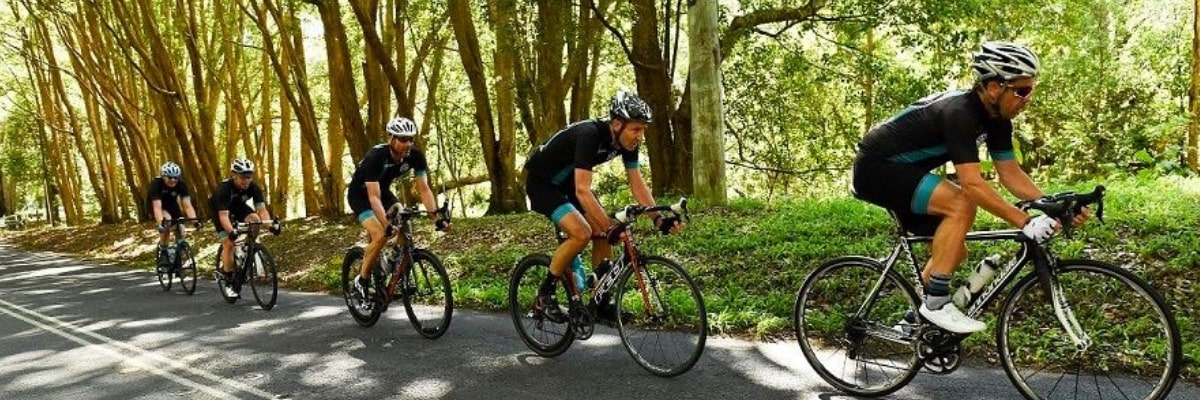 riders from the Tour de Valley