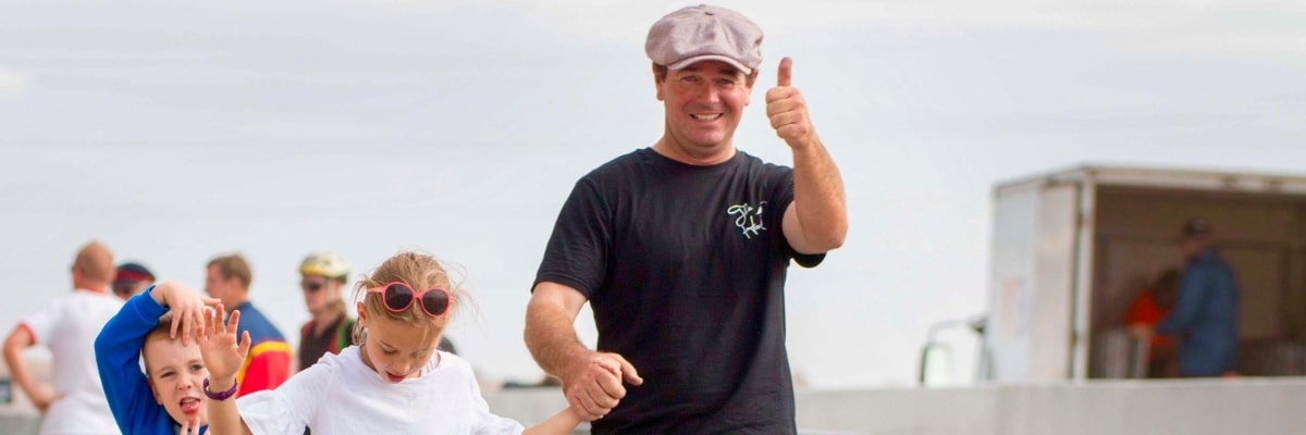 attendees at the Revolve24 Coorong Community Ride