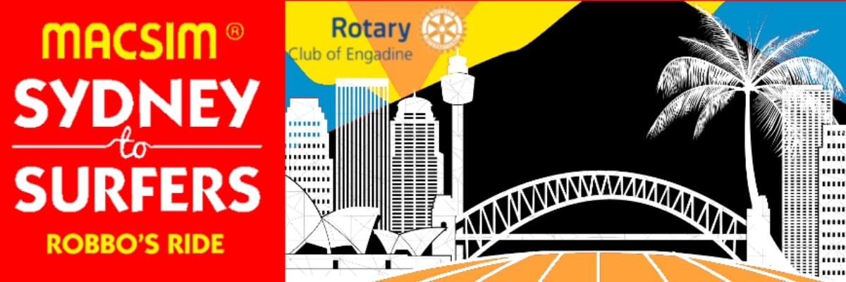 banner for Sydney to Surfers ride