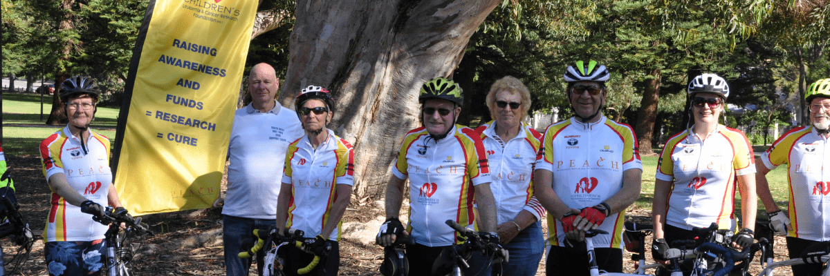 riders at the south west bike trek